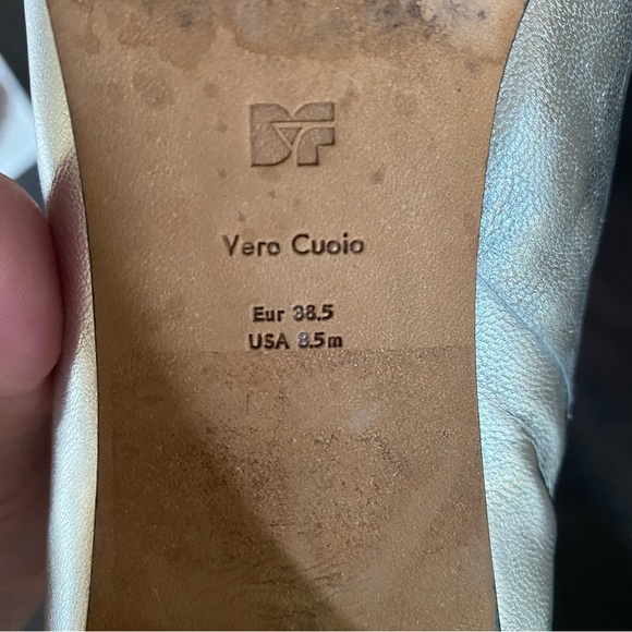 Von Furstenberg Metallic Silver Molly-5 Booties - Picture 9 of 10